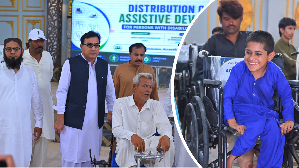 SGF Distributes Assistive Devices to 150+ Persons with Disabilities